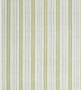 Elan Stripe Fabric by Jane Churchill Green Elan Stripe Fabric by Jane Churchill Green