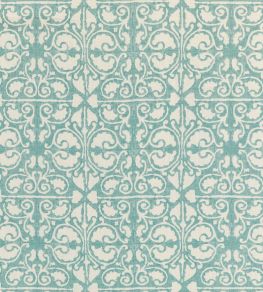 Elbury Fabric by Baker Lifestyle Aqua