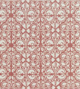Elbury Fabric by Baker Lifestyle Red Elbury Fabric by Baker Lifestyle Red