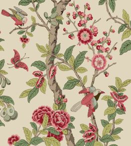 Eldon Wallpaper by GP & J Baker Archive Pink Eldon Wallpaper by GP & J Baker Archive Pink