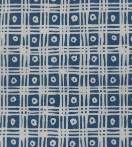 Eleco Fabric by Titley and Marr Indigo Eleco Fabric by Titley and Marr Indigo