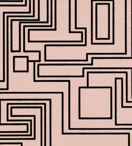 Electro Maze Wallpaper by Kirkby Design Powder