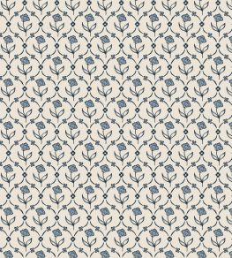 Elena Wallpaper by Sandberg Blue Elena Wallpaper by Sandberg Blue