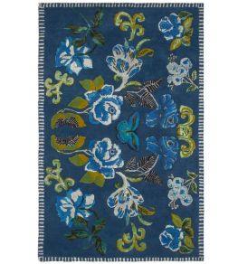 Eleonora Rug by Designers Guild Cobalt Eleonora Rug by Designers Guild Cobalt