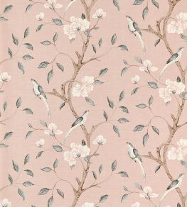 Eleonora Print Wallpaper by Zoffany Tuscan Pink Eleonora Print Wallpaper by Zoffany Tuscan Pink