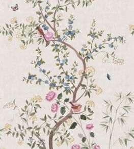 Eleonora Wallpaper by Sandberg Green Eleonora Wallpaper by Sandberg Green
