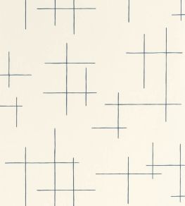 Elina Wallpaper by Caselio Bleu nuit Elina Wallpaper by Caselio Bleu nuit