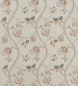 Elizabeth Fabric by James Hare Red Blue Elizabeth Fabric by James Hare Red Blue