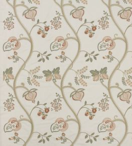 Elizabeth Fabric by James Hare Terracotta