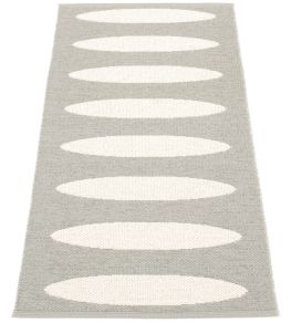 Ella Runner Rug by Pappelina Warm Grey/Vanilla Ella Runner Rug by Pappelina Warm Grey/Vanilla