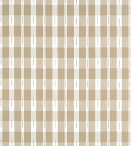 Ellastone Check Fabric by Thibaut Beige Ellastone Check Fabric by Thibaut Beige