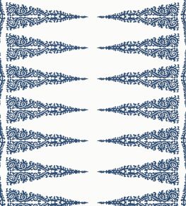 Ellery Stripe Wallpaper by Anna French Navy on White Ellery Stripe Wallpaper by Anna French Navy on White