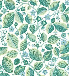 Elm Tree Wallpaper by Borastapeter Green/Blue Elm Tree Wallpaper by Borastapeter Green/Blue