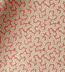Elney Fabric by Ian Sanderson Coral
