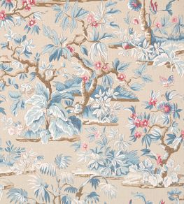 Elwood Fabric by Anna French Document Linen Elwood Fabric by Anna French Document Linen