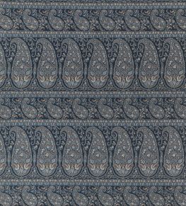Emalin Paisley Fabric by Thibaut Charcoal Emalin Paisley Fabric by Thibaut Charcoal