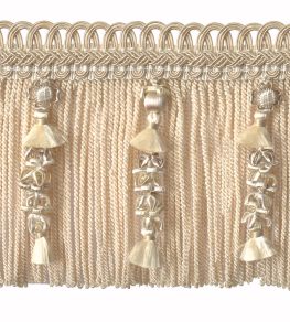 Embellished Bullion Fringe 130mm Trimming by Houles Blanc Hermine