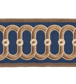 Embroidered Braid 75mm Trimming by Houles Normandie