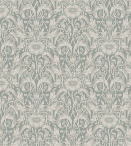 Emil Wallpaper by Sandberg Garden Green Emil Wallpaper by Sandberg Garden Green