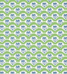 Emily Wallpaper by Thibaut Green and Blue Emily Wallpaper by Thibaut Green and Blue