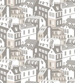 Emmas Apartment Wallpaper by Mini Moderns Stone Emmas Apartment Wallpaper by Mini Moderns Stone
