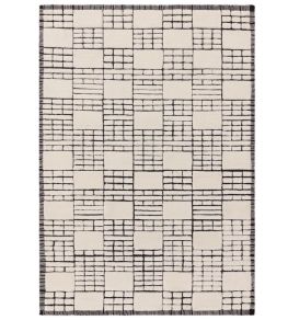 Empire Rug by Asiatic Cream/Black Empire Rug by Asiatic Cream/Black