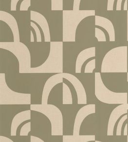 Empreinte Wallpaper by Caselio Vert Kaki Empreinte Wallpaper by Caselio Vert Kaki