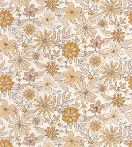 Emy Wallpaper by Caselio Jaune Rose Emy Wallpaper by Caselio Jaune Rose