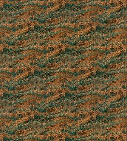 End Paper Velvet Fabric by Mulberry Home Teal