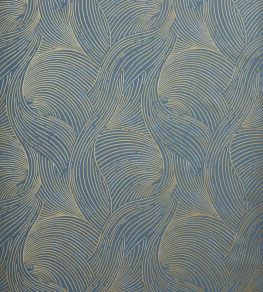 Engrave Wallpaper by Prestigious Textiles Indigo Engrave Wallpaper by Prestigious Textiles Indigo