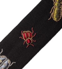 Ensemble Beaded Border Trimming by Samuel & Sons Obsidian Ensemble Beaded Border Trimming by Samuel & Sons Obsidian