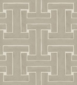 Ensemble Wallpaper by Tres Tintas Beige Ensemble Wallpaper by Tres Tintas Beige