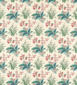 Enys Garden Fabric by Sanderson Blush Jade Enys Garden Fabric by Sanderson Blush Jade