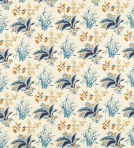 Enys Garden Fabric by Sanderson Indigo Primrose Enys Garden Fabric by Sanderson Indigo Primrose
