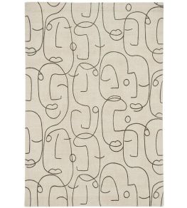 Epsilon Rug by Scion Charcoal