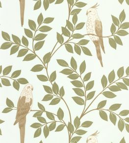 Equateur Wallpaper by Caselio Kaki Bleu Equateur Wallpaper by Caselio Kaki Bleu