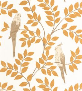 Equateur Wallpaper by Caselio Ocre Equateur Wallpaper by Caselio Ocre