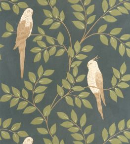 Equateur Wallpaper by Caselio Vert Sapin Equateur Wallpaper by Caselio Vert Sapin