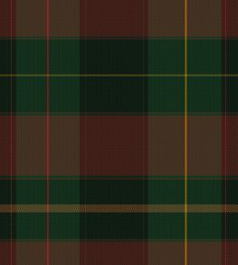 Equestrian Plaid Wallpaper by MINDTHEGAP Burgundy