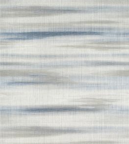 Equinox Wallpaper by Thibaut Blue and Beige