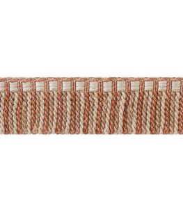 Esme Fringe Trimming by Thibaut Paprika and Nutmeg Esme Fringe Trimming by Thibaut Paprika and Nutmeg