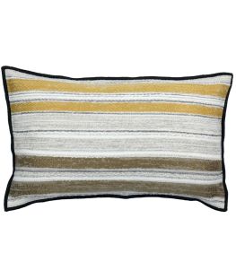 Espanto Cushion 30 x 50cm by Maison Casamance Jaune Kaki Espanto Cushion 30 x 50cm by Maison Casamance Jaune Kaki