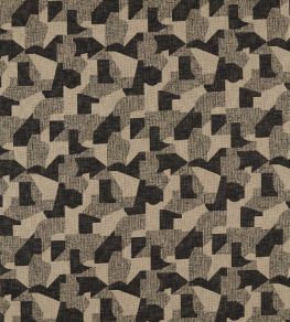 Espen Fabric by Clarke & Clarke Charcoal/Linen Espen Fabric by Clarke & Clarke Charcoal/Linen