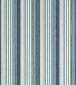Esprit Stripe Fabric by Thibaut Navy and Sky Esprit Stripe Fabric by Thibaut Navy and Sky