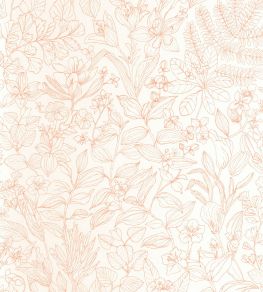 Esquisse Wallpaper by Casadeco Corail Esquisse Wallpaper by Casadeco Corail
