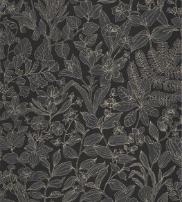 Esquisse Wallpaper by Casadeco Noir Fusain Esquisse Wallpaper by Casadeco Noir Fusain