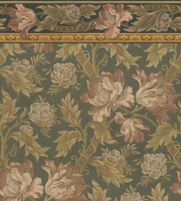 Esther Mural by Sandberg Forest Green Esther Mural by Sandberg Forest Green