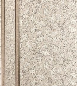 Etched Scrolling Tulip Wallpaper by Morris & Co Parchment Etched Scrolling Tulip Wallpaper by Morris & Co Parchment