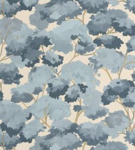 Ete Wallpaper by Caselio Bleu Beige