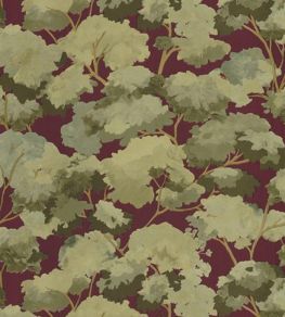 Ete Wallpaper by Caselio Bordeaux Ete Wallpaper by Caselio Bordeaux